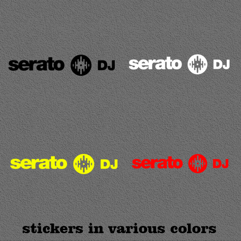 Audio Music Dj - Adesivo de vinil à prova d'água