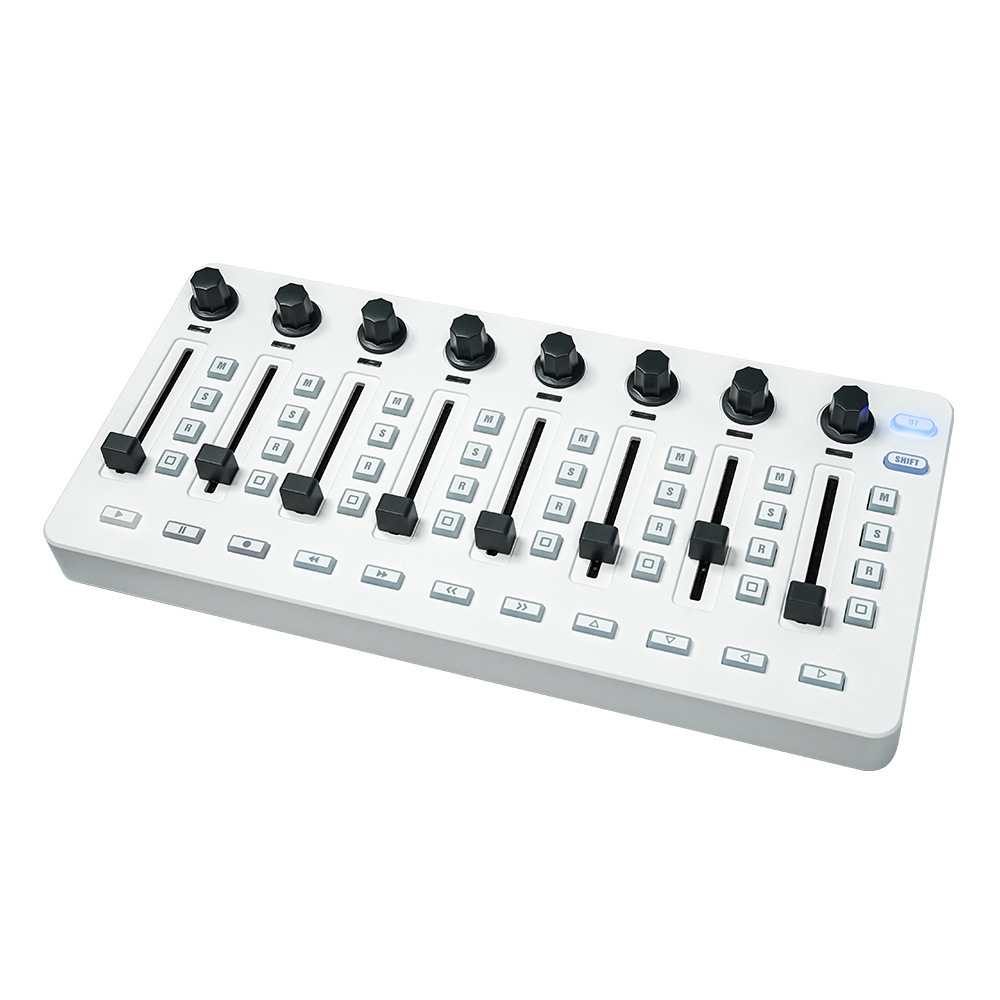 Audio Music Dj - Controlador MIDI Mixer, 8 Encoders, Controle