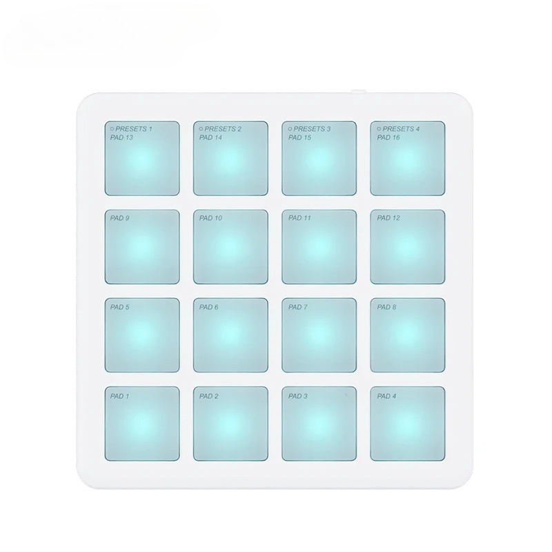 Midi Controller Pad - Controlador MIDI Portátil Sem Fio SK-16