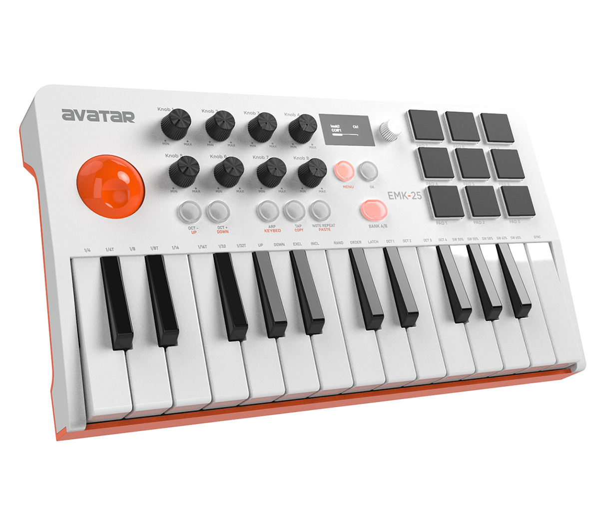 Controlador de teclado sem fio - Midi Controller Pad avaliação e preço