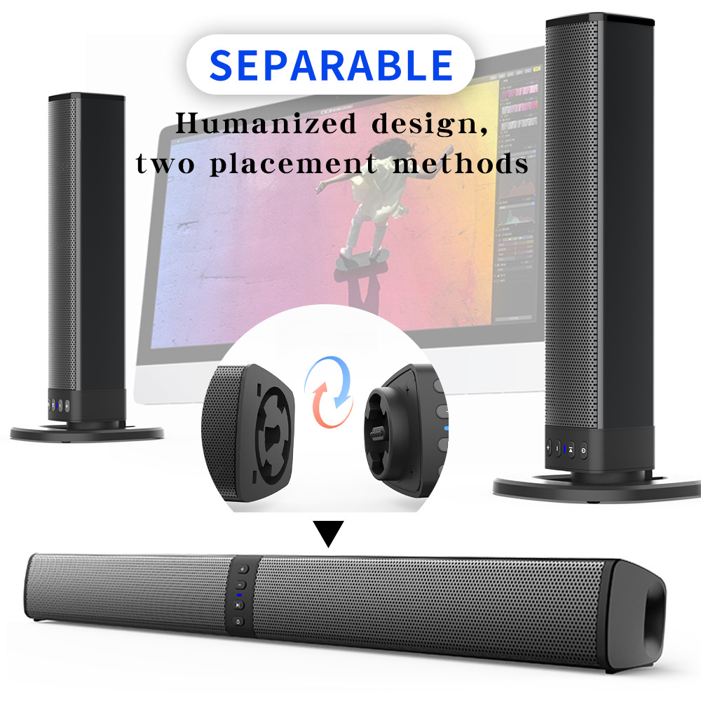 Soundbar Bluetooth Destacável  - Audio Music Spotify avaliação e preço