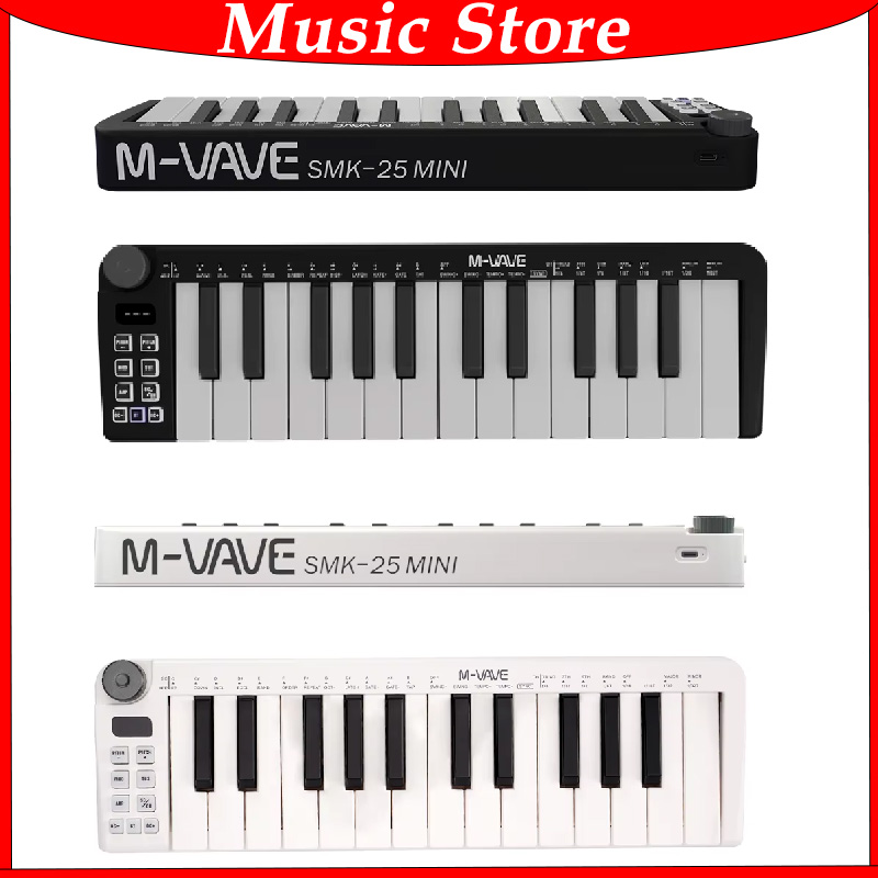 M-VAVE-Mini Teclado MIDI Recar - Midi Controller Pad avaliação e preço