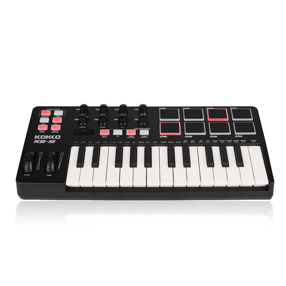 Teclado Controlador MIDI de 25 - Midi Controller Pad avaliação e preço