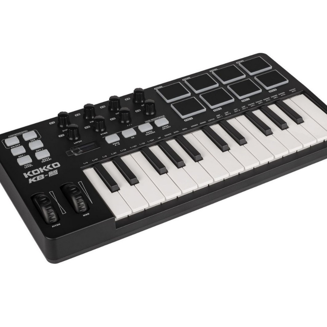 Teclado Controlador MIDI de 25 - Midi Controller Pad avaliação e preço