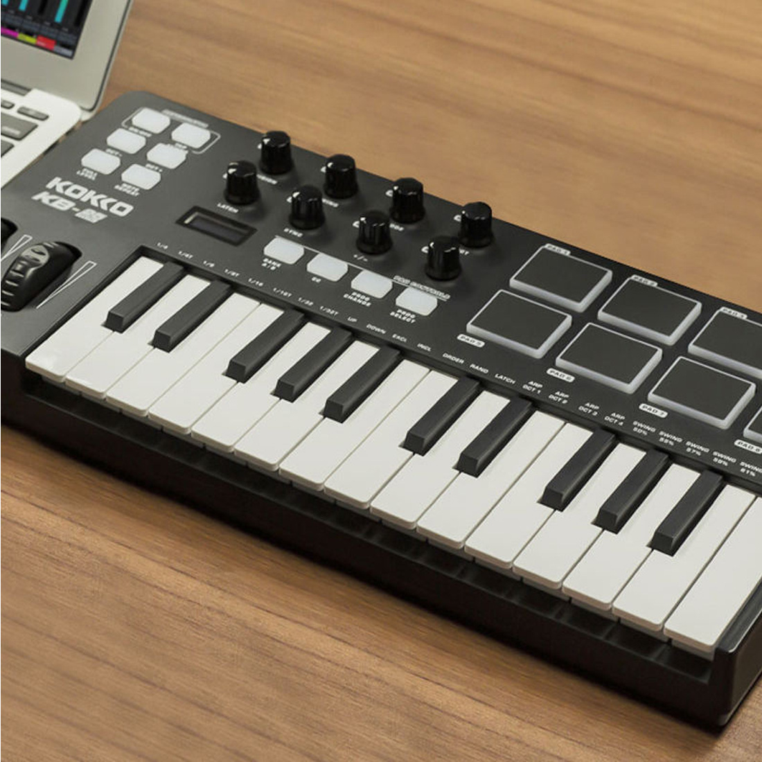 Teclado Controlador MIDI de 25 - Midi Controller Pad avaliação e preço