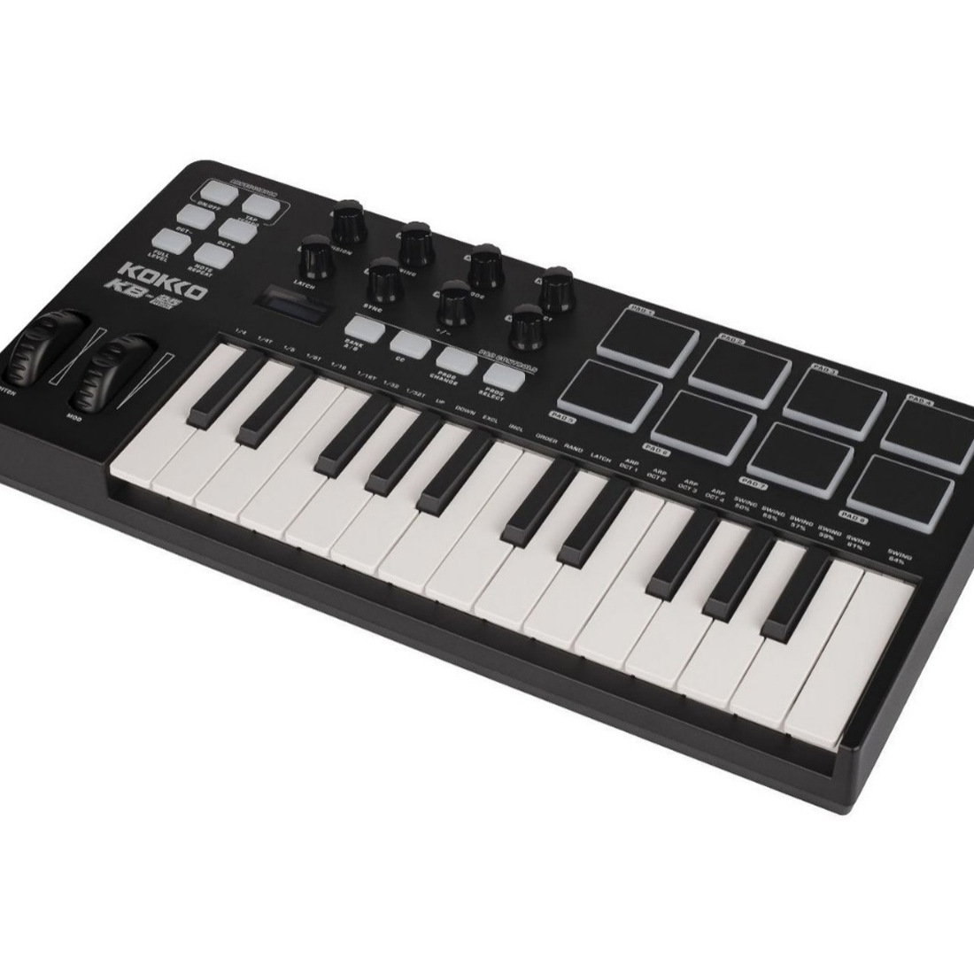 Teclado Controlador MIDI de 25 - Midi Controller Pad avaliação e preço