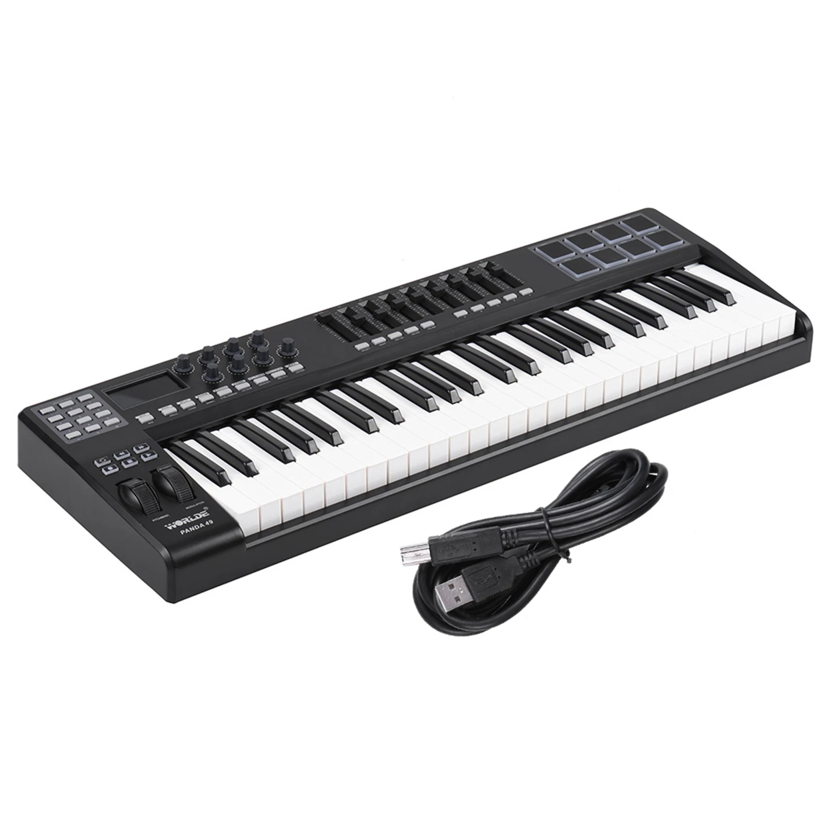 Pacote Edu WORLDE PANDA49 |    - Midi Controller Pad avaliação e preço