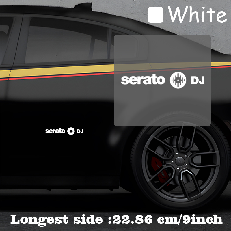 Adesivo de vinil à prova d'águ - Audio Music Dj avaliação e preço