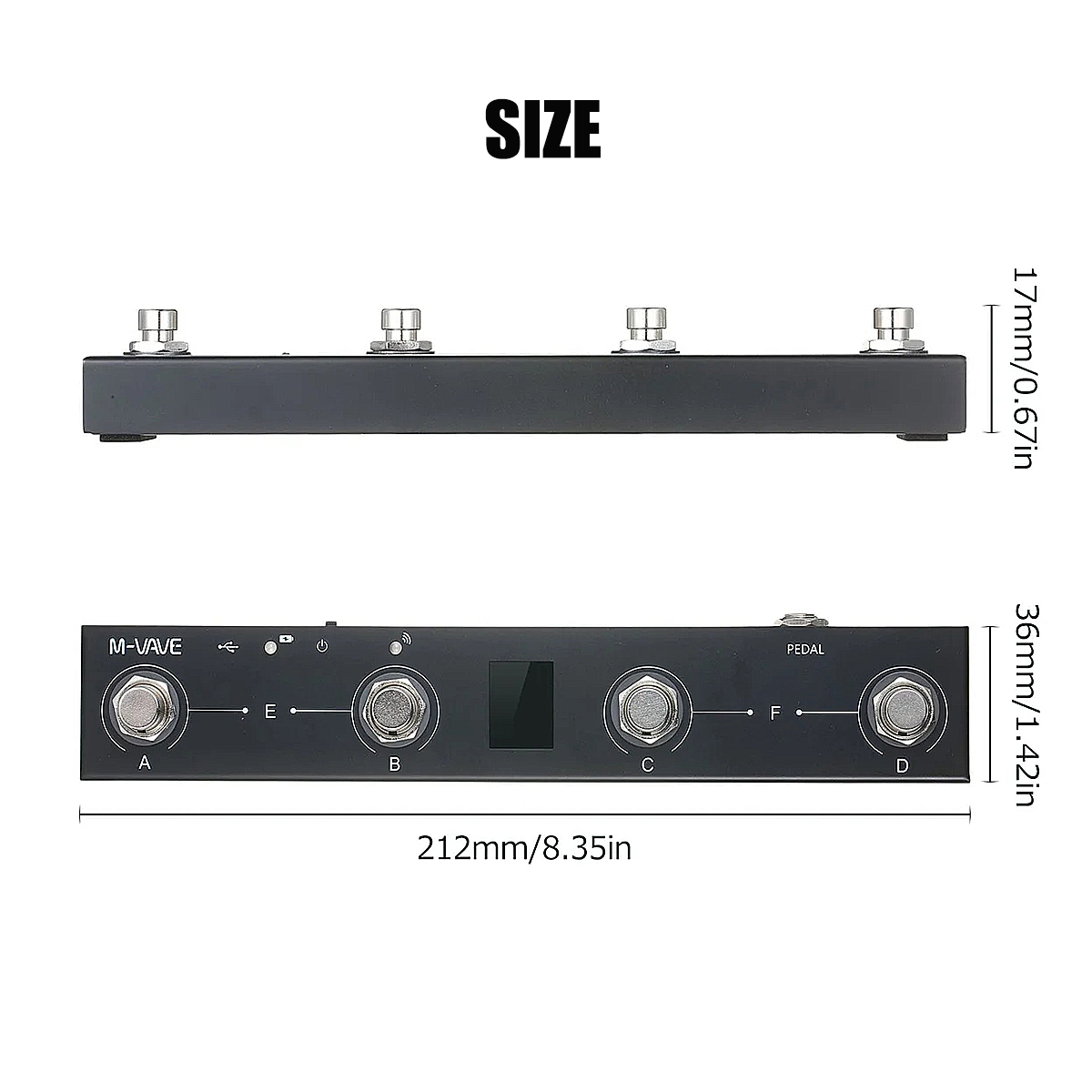 Controlador de pé MIDI Bluetoo - Midi Controller Pad avaliação e preço