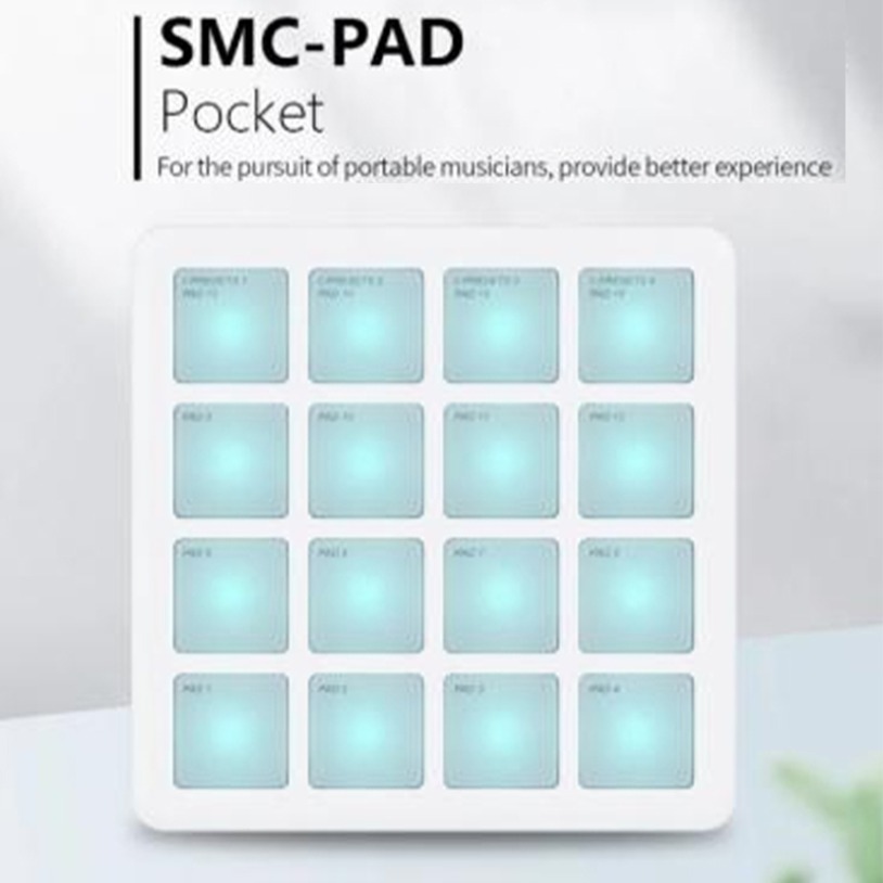 Controlador MIDI Portátil SMC- - Midi Controller Pad avaliação e preço