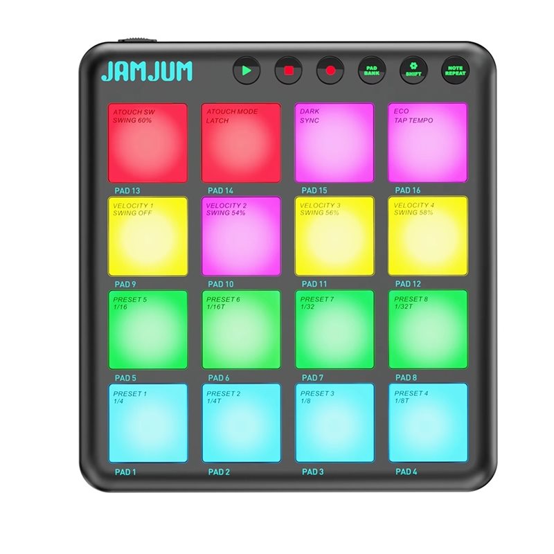 【ESSENCIAL PARA VIAGENS】Contro - Midi Controller Pad avaliação e preço