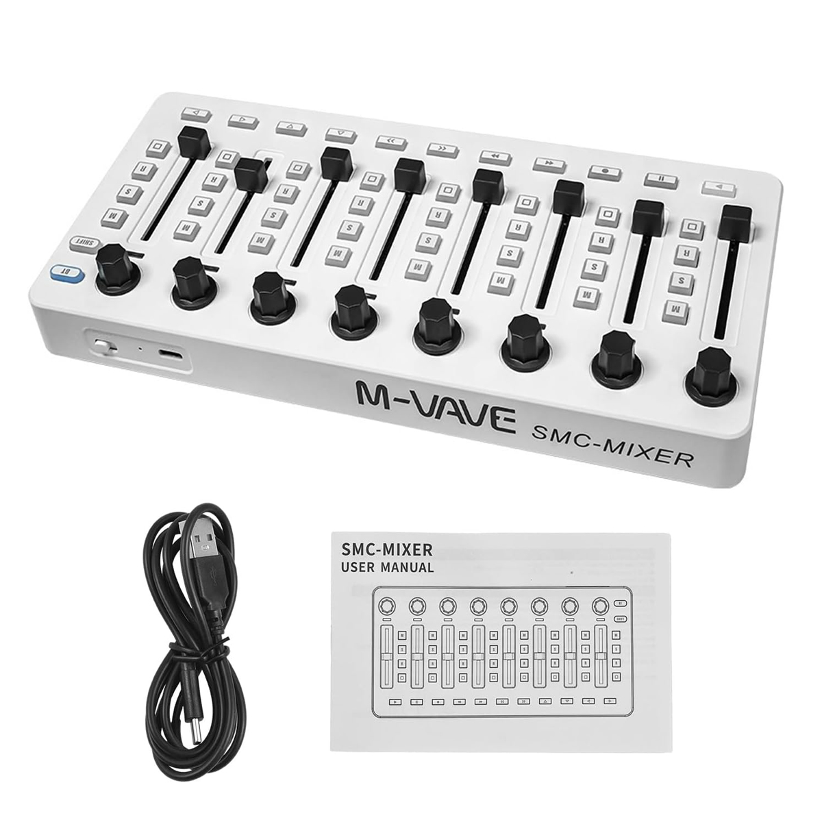 Controlador midi sem fio M-VAV - Midi Controller Pad avaliação e preço